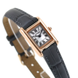 Citizen Eco Drive Grey Calf Leather Strap Women's Watch EG2799-18W