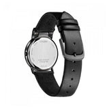 Citizen Eco-Drive Black Leather Strap Women Watch EG7095-13E