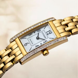 Citizen Eco-Drive Gold Stainless Steel Strap Women's Watch EG7112-59D