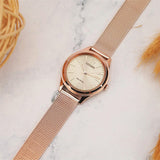 Citizen Eco-Drive Rose Gold Milanese Strap Women Watch EM0508-80X