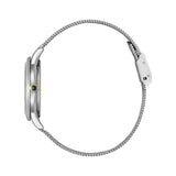 Citizen Eco-Drive Silver Dial Milanese Strap Women Watch EM0814-83A