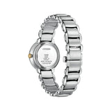 Citizen Eco-Drive Silver Stainless Steel Strap Women Watch EM0927-87Y