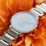 Citizen Eco-Drive Silver Stainless Steel Strap Women Watch EM0927-87Y