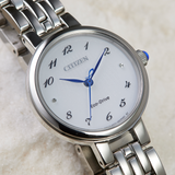 Citizen Eco-Drive L Stainless Steel Strap Women Watch EM0990-81A