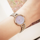 Citizen Eco-Drive L Two-Tone Stainless Steel Strap Women Watch EM0996-84Y