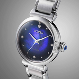 Citizen L Unite Blue Dial Stainless Steel Strap Women Watch EM1060-87L