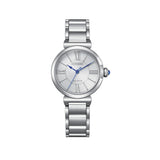 Citizen Eco-Drive Silver Stainless Steel Strap Women's Watch EM1070-83A
