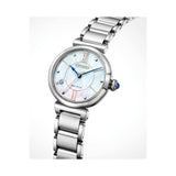 Citizen Eco-Drive May Bells Silver Dial Stainless Steel Strap Women Watch EM1070-83D