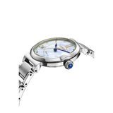 Citizen Eco-Drive May Bells Silver Dial Stainless Steel Strap Women Watch EM1070-83D