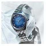 Citizen L Blue Dial Stainless Steel Strap Women Watch EM1140-80L