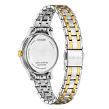 Citizen Eco-Drive Two-Tone Stainless Steel Strap Women's Watch EM1184-50D