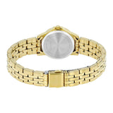 Citizen Quartz Gold Dial Stainless Steel Strap Women Watch EQ0603-59P