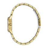 Citizen Quartz Gold Dial Stainless Steel Strap Women Watch EQ0603-59P