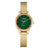 Citizen Eco-Drive Gold Milanese Strap Women Watch EQ3003-50W