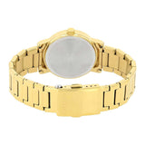 CITIZEN EQ9062-58E BLACK DIAL GOLD STAINLESS STEEL BRACELET STRAP WOMEN'S WATCH