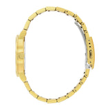 CITIZEN EQ9062-58E BLACK DIAL GOLD STAINLESS STEEL BRACELET STRAP WOMEN'S WATCH