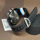 Casio Edifice Chronograph Black Dial Leather Strap Men Watch EQS-930TL-1AVUDF