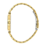 Citizen Quartz Silver Dial Gold Stainless Steel Strap Women Watch ER0212-50Y