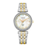 Citizen Quartz Two-Tone Stainless Steel Strap Women Watch ER0214-54D