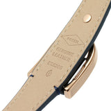 Fossil Harwell Blue Leather Strap Women Watch ES5266