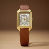 Fossil Raquel Brown Leather Strap Women Watch ES5307