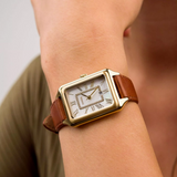 Fossil Raquel Brown Leather Strap Women Watch ES5307