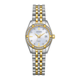 Citizen Analog Two-Tone Stainless Steel Strap Women Watch EU6066-59A