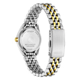 Citizen Analog Two-Tone Stainless Steel Strap Women Watch EU6066-59A