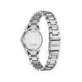 Citizen Eco-Drive Blue Dial Silver Stainless Steel Strap Women Watch EW2318-73L