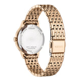 Citizen Eco-Drive Gold Stainless Steel Strap Women's Watch EW2623-53D