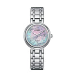 Citizen Eco-Drive Multicolor Silver Stainless Steel Strap Women Watch EW2690-81Y