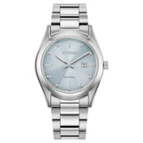 Citizen Sports Luxury Blue Dial Stainless Steel Unisex Watch EW2700-54L