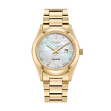 Citizen Timeless Luxury Gold Stainless Steel Watch EW2702-59D