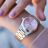Citizen Eco-Drive Two-Tone Stainless Steel Strap Women Watch EW2706-58X