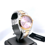 Citizen Eco-Drive Two-Tone Stainless Steel Strap Women Watch EW2706-58X