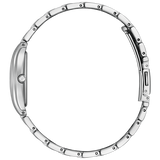 Citizen XC Red Dial Silver Stainless Steel Strap Women's Watch EW5541-50W