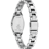 Citizen XC Red Dial Silver Stainless Steel Strap Women's Watch EW5541-50W