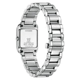 Citizen Eco-Drive Silver Stainless Steel Strap Women Watch EW5600-87D