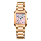 Citizen Eco-Drive Gold Stainless Steel Strap Women Watch EW5603-89Y