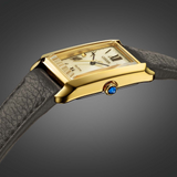 CITIZEN L EW5622-09P BIANCA GOLD TONED LEATHER STRAP WATCH