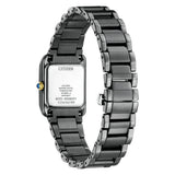 Citizen Eco-Drive Black Stainless Steel Strap Women's Watch EW5636-55E