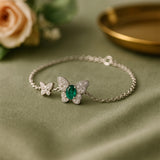 AG Collective Jewelry – Emerald Flutter Bracelet