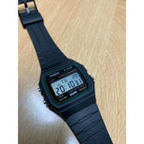 Casio General Digital Black Resin Strap Unisex Watch F-91W-3DG-P