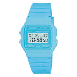 Casio General Digital Blue Resin Strap Unisex Watch F-91WC-2ADF