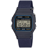 Casio General Digital Cloth Band (Made with recycled PET) Men's Watch F-91WF Series