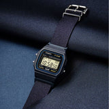 Casio General Digital Cloth Band (Made with recycled PET) Men's Watch F-91WF Series