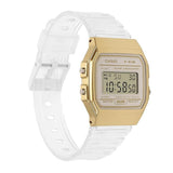 Casio General Digital Transparent Strap Unisex Watch F-91WS-7A2DF-P
