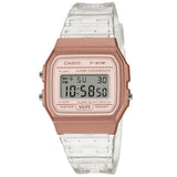 Casio General Digital Transparent Strap Unisex Watch F-91WS-7A3DF-P