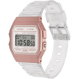 Casio General Digital Transparent Strap Unisex Watch F-91WS-7A3DF-P