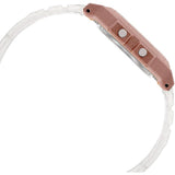 Casio General Digital Transparent Strap Unisex Watch F-91WS-7A3DF-P